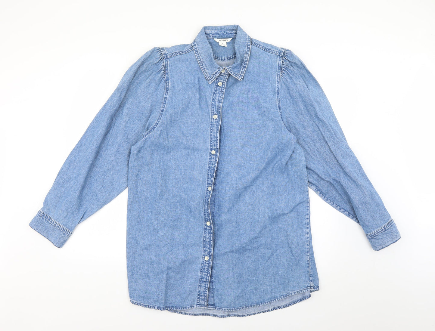Womens Blue   Shirt Dress  Size M