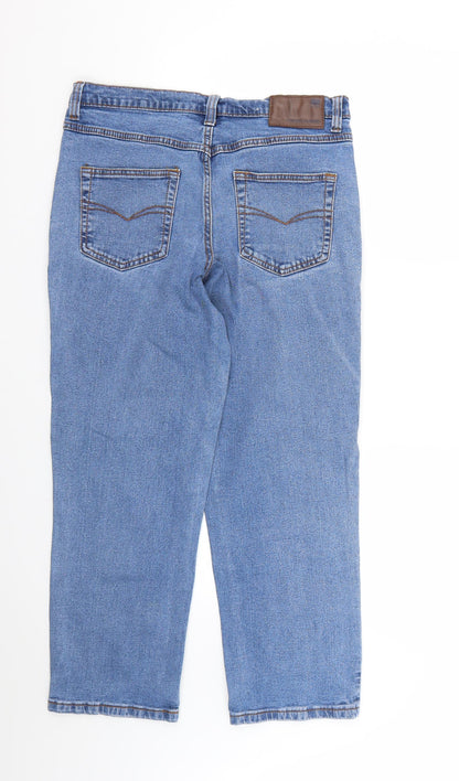 Cotton Traders Mens Blue   Straight Jeans Size 32 L25 in