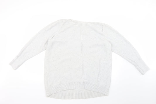Womens UK Size L Wallis Grey Pullover Jumper