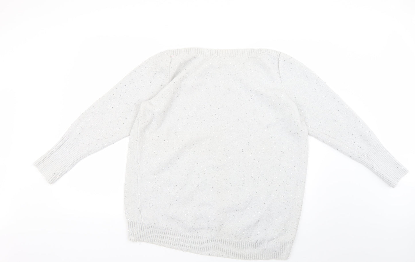Womens UK Size L Wallis Grey Pullover Jumper