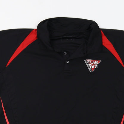 SPIRO Mens Black    Polo Size XL
