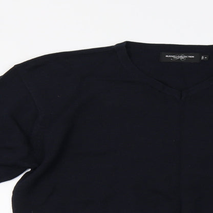 Russell Collection Mens Blue   Pullover Jumper Size S