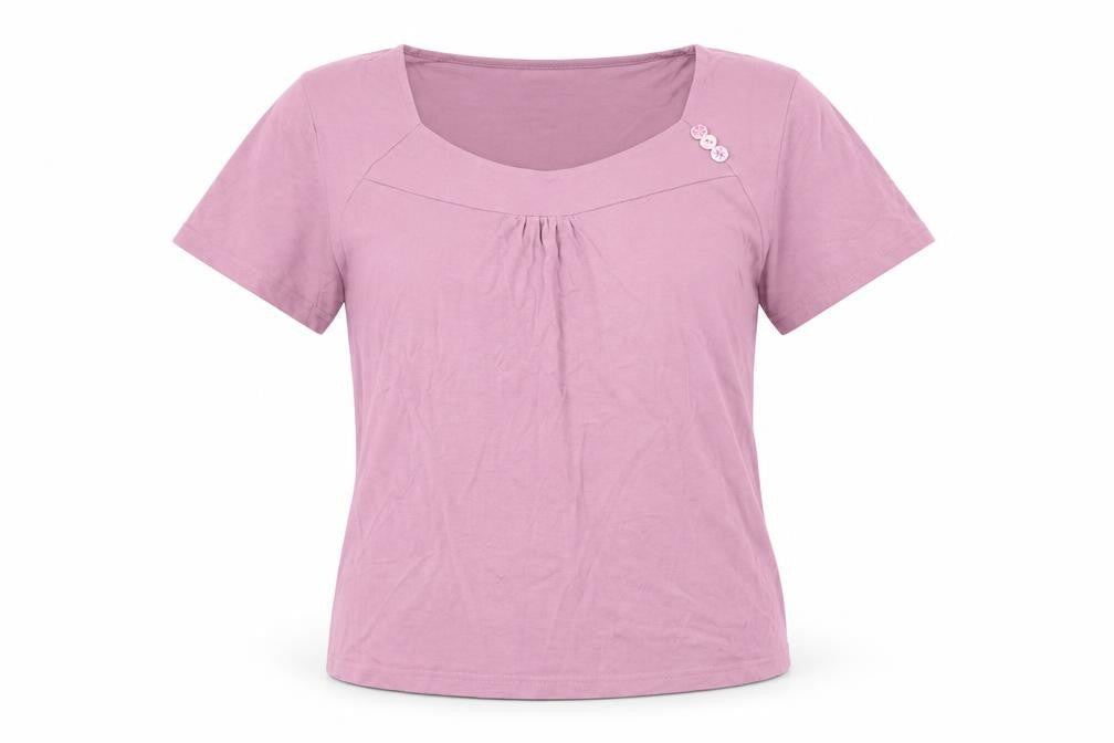 Womens UK Size L Klass Collection Pink Basic Blouse