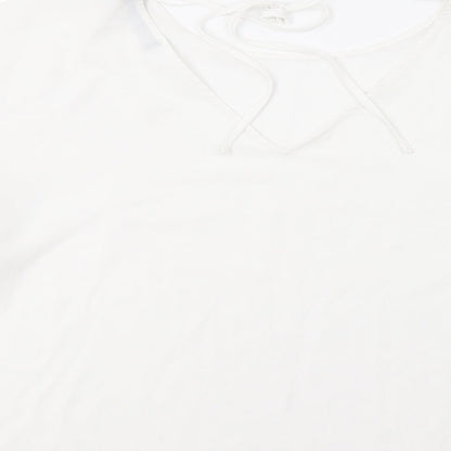 Womens UK Size 14 M&S White Basic Blouse