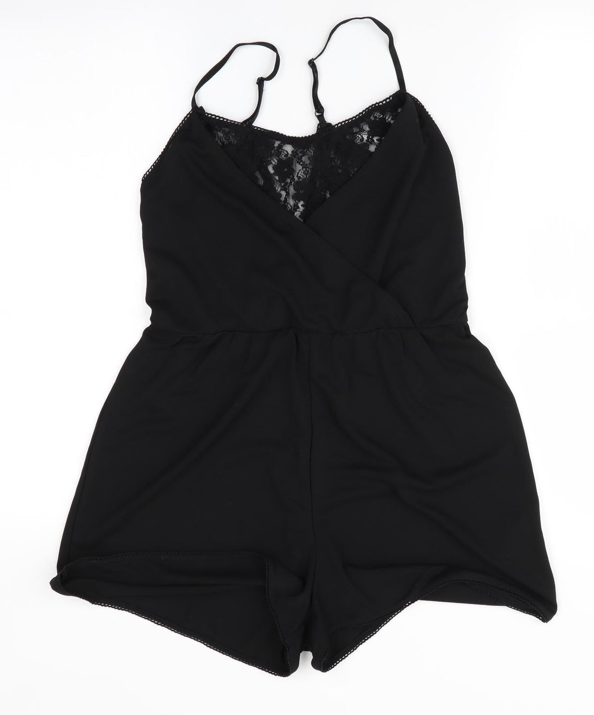 H&M Womens Black Floral   One Piece   - Teddy