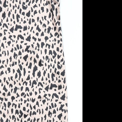 Motel Womens Beige Animal Print  Bodycon  Size XS