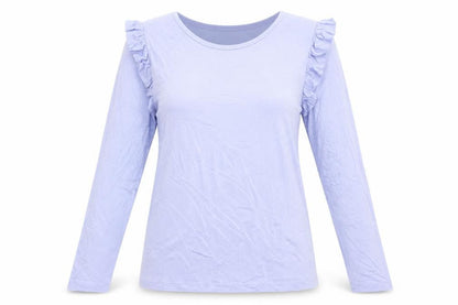 Womens UK Size 8 Atmosphere Purple Tunic T-Shirt