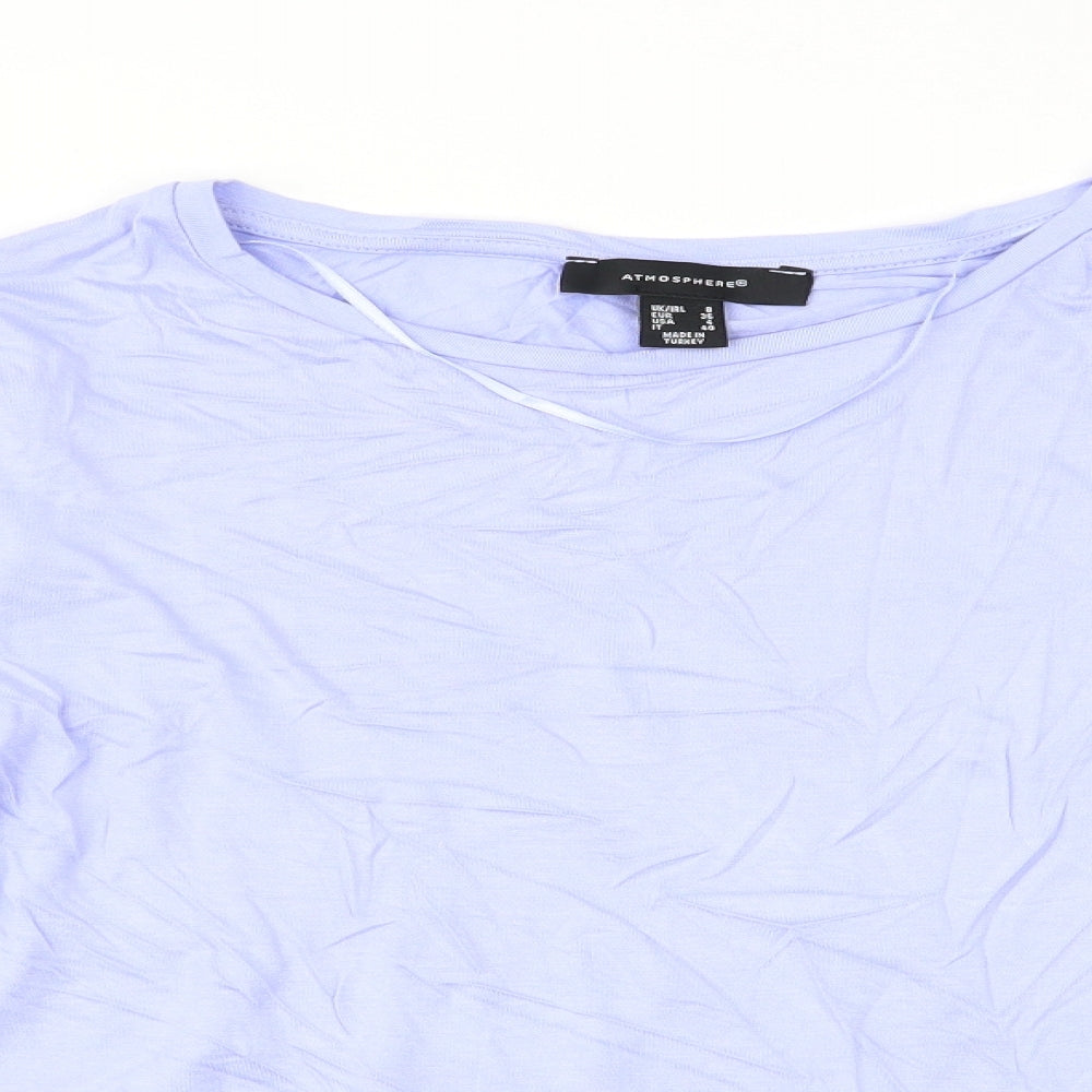 Atmosphere Womens Purple   Tunic T-Shirt Size 8