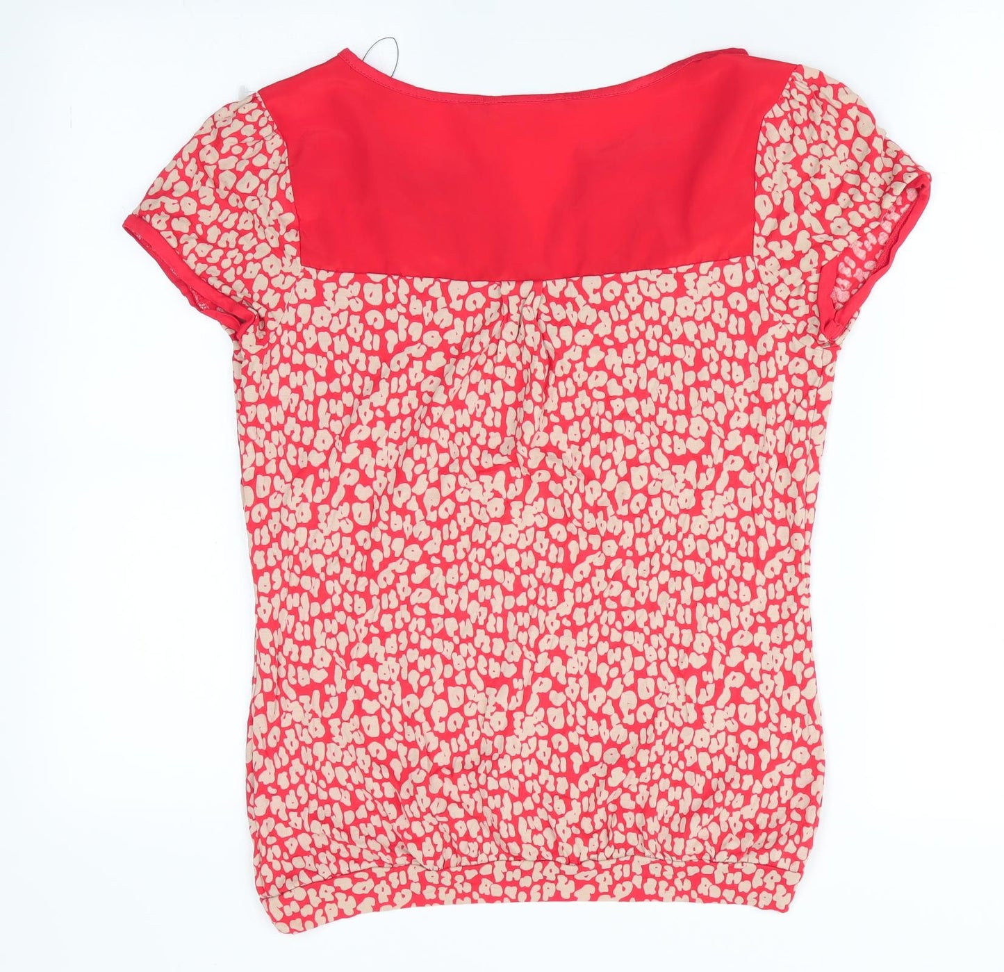 Womens UK Size 6 NEXT Orange Tunic T-Shirt