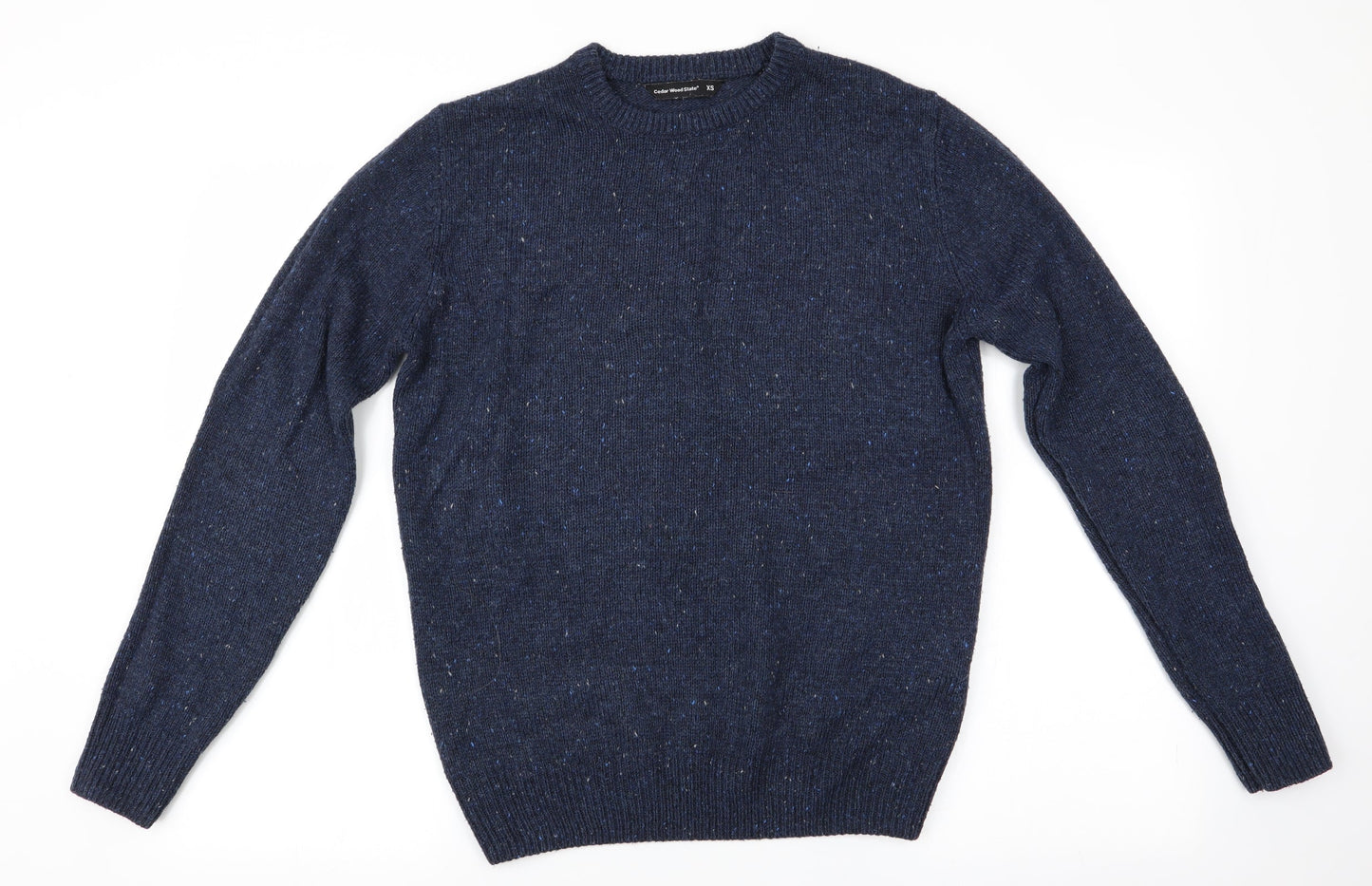 Cedar Wood State Mens Blue   Pullover Jumper Size XS