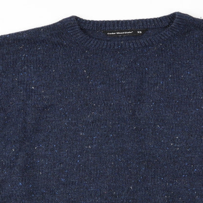 Cedar Wood State Mens Blue   Pullover Jumper Size XS