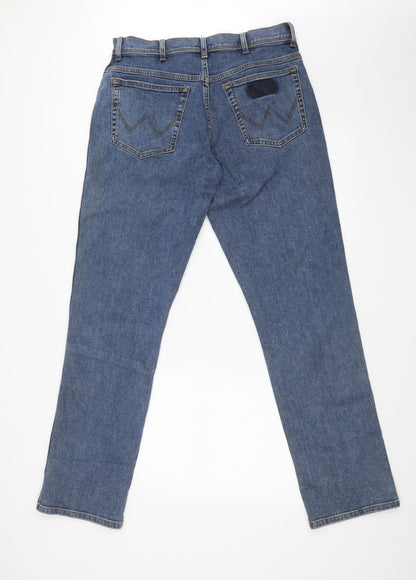 Womens UK Size 32 in Preworn Regular Fit Straight Blue Jeans