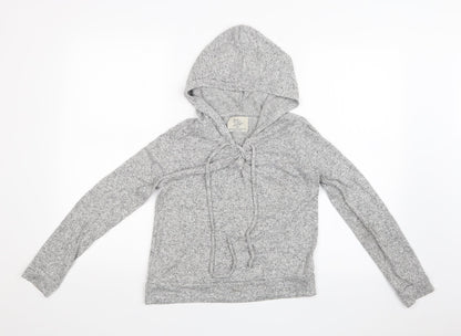 Primark Womens Grey Solid   Pyjama Top Size 4