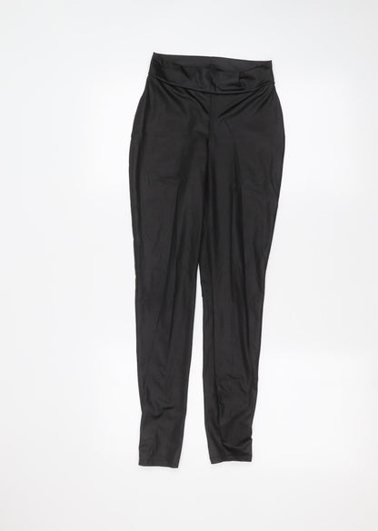 Womens UK Size 8 PRETTYLITTLETHING  Jogger Black Leggings