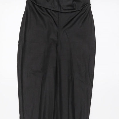 Womens UK Size 8 PRETTYLITTLETHING  Jogger Black Leggings