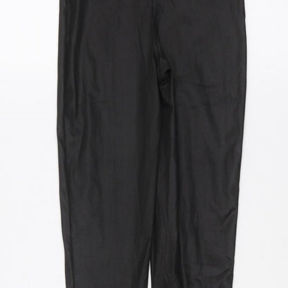 Womens UK Size 8 PRETTYLITTLETHING  Jogger Black Leggings