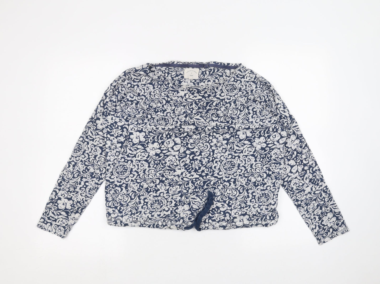 Womens UK Size S NEXT White Pullover Jumper
