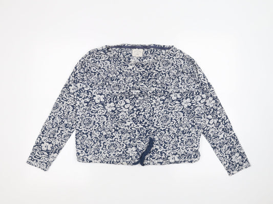 Womens UK Size S NEXT White Pullover Jumper