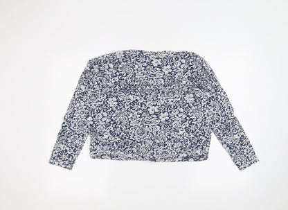Womens UK Size S NEXT White Pullover Jumper