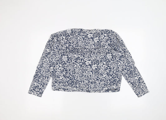 Womens UK Size S NEXT White Pullover Jumper