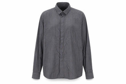 Cotton Womens Black   Basic Button-Up Size L