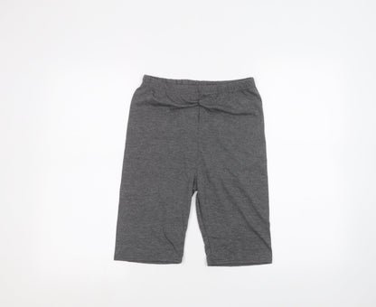 Bu Bu Womens Grey   Sweat Shorts Size 8