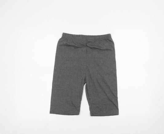 Bu Bu Womens Grey   Sweat Shorts Size 8
