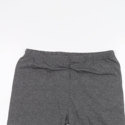 Bu Bu Womens Grey   Sweat Shorts Size 8