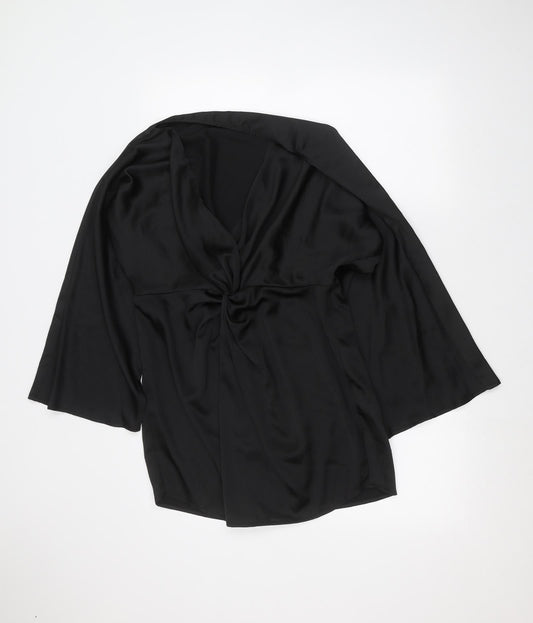 Boohoo Womens Black   Cardigan Jumper Size 16