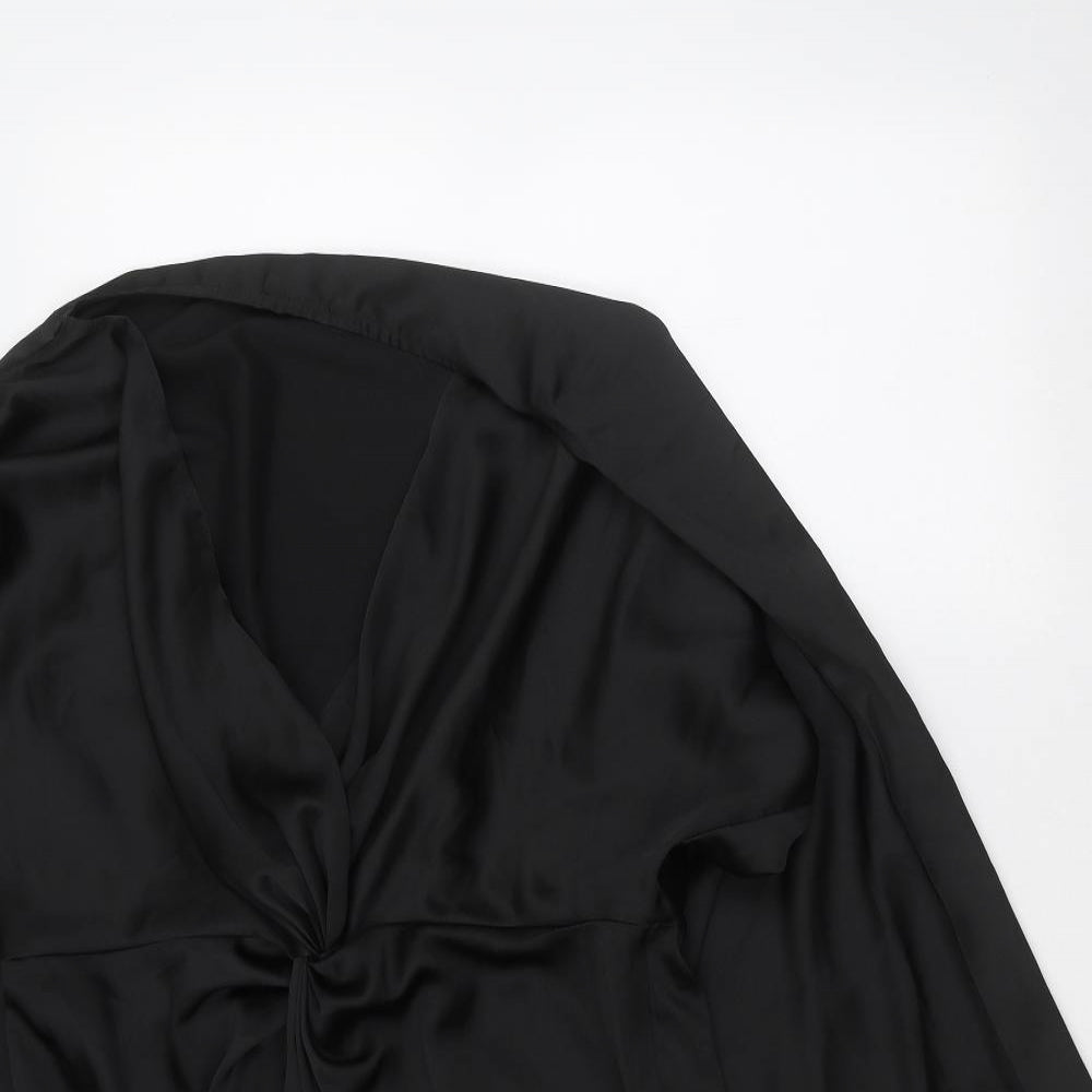 Boohoo Womens Black   Cardigan Jumper Size 16