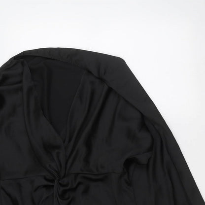 Boohoo Womens Black   Cardigan Jumper Size 16