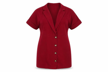 Boohoo Womens Red   Jacket Coatigan Size 16