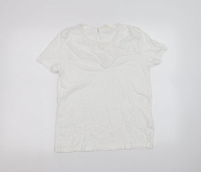 falmer heritage Womens White   Basic T-Shirt Size 12