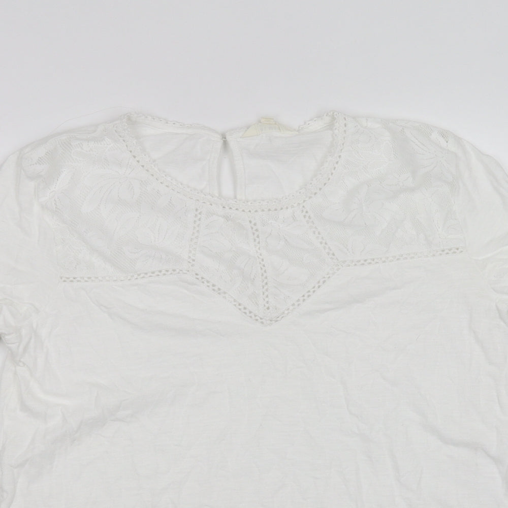 falmer heritage Womens White   Basic T-Shirt Size 12