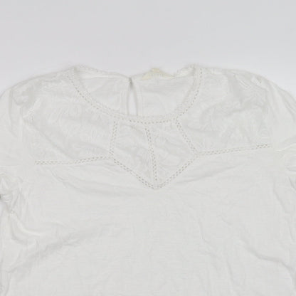 falmer heritage Womens White   Basic T-Shirt Size 12