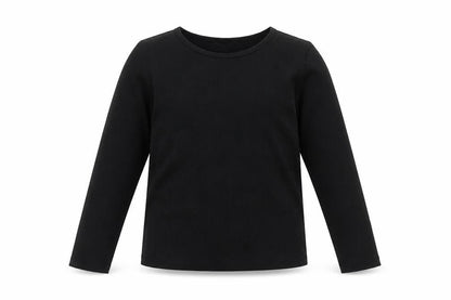 Primark Girls Black   Basic T-Shirt Size 12 Years