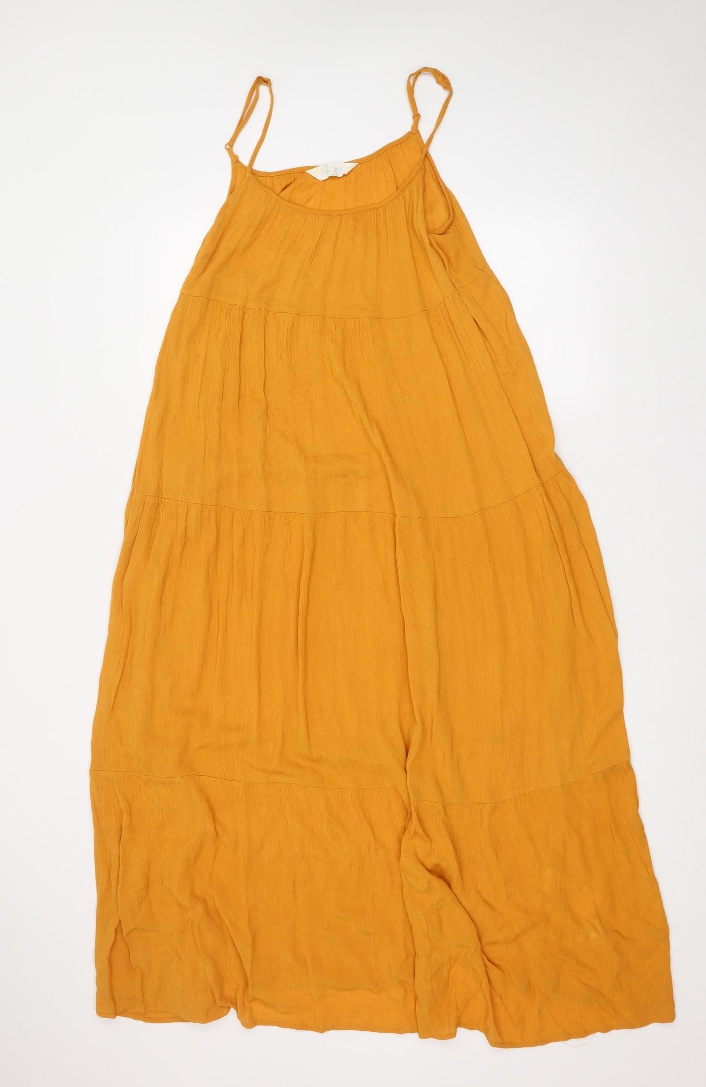 Primark Womens Yellow   A-Line  Size 8