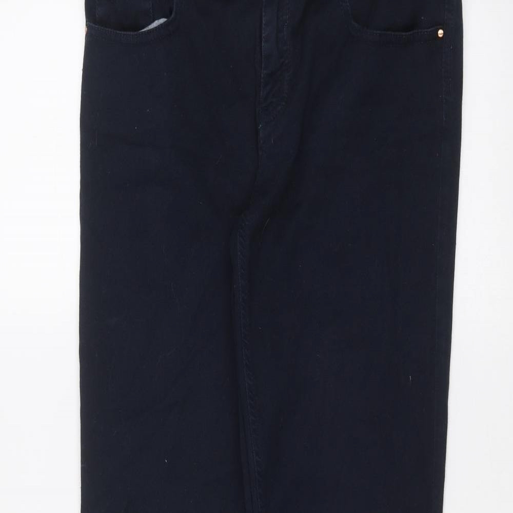 Zara Womens Blue  Denim Skinny Jeans Size 32 in L29 in