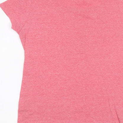 Papaya Womens Pink   Basic T-Shirt Size 12