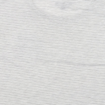 Primark Womens White Striped  Basic T-Shirt Size S