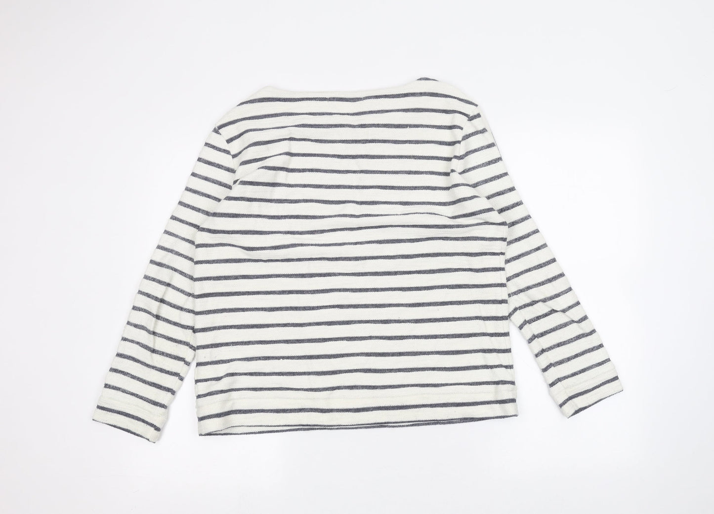 Womens UK Size 12 Marks and Spencer White Pullover Jumper