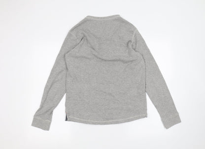 Avenue Mens Grey   Pullover Jumper Size L