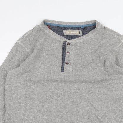 Avenue Mens Grey   Pullover Jumper Size L