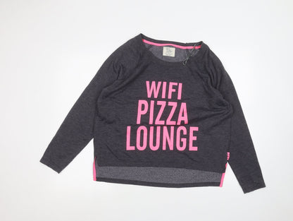 Primark Womens Black   Pullover Jumper Size S  - Love to lounge