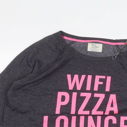 Primark Womens Black   Pullover Jumper Size S  - Love to lounge