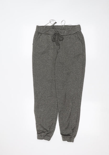 TU Womens Black   Sweatpants Trousers Size 10 L24 in