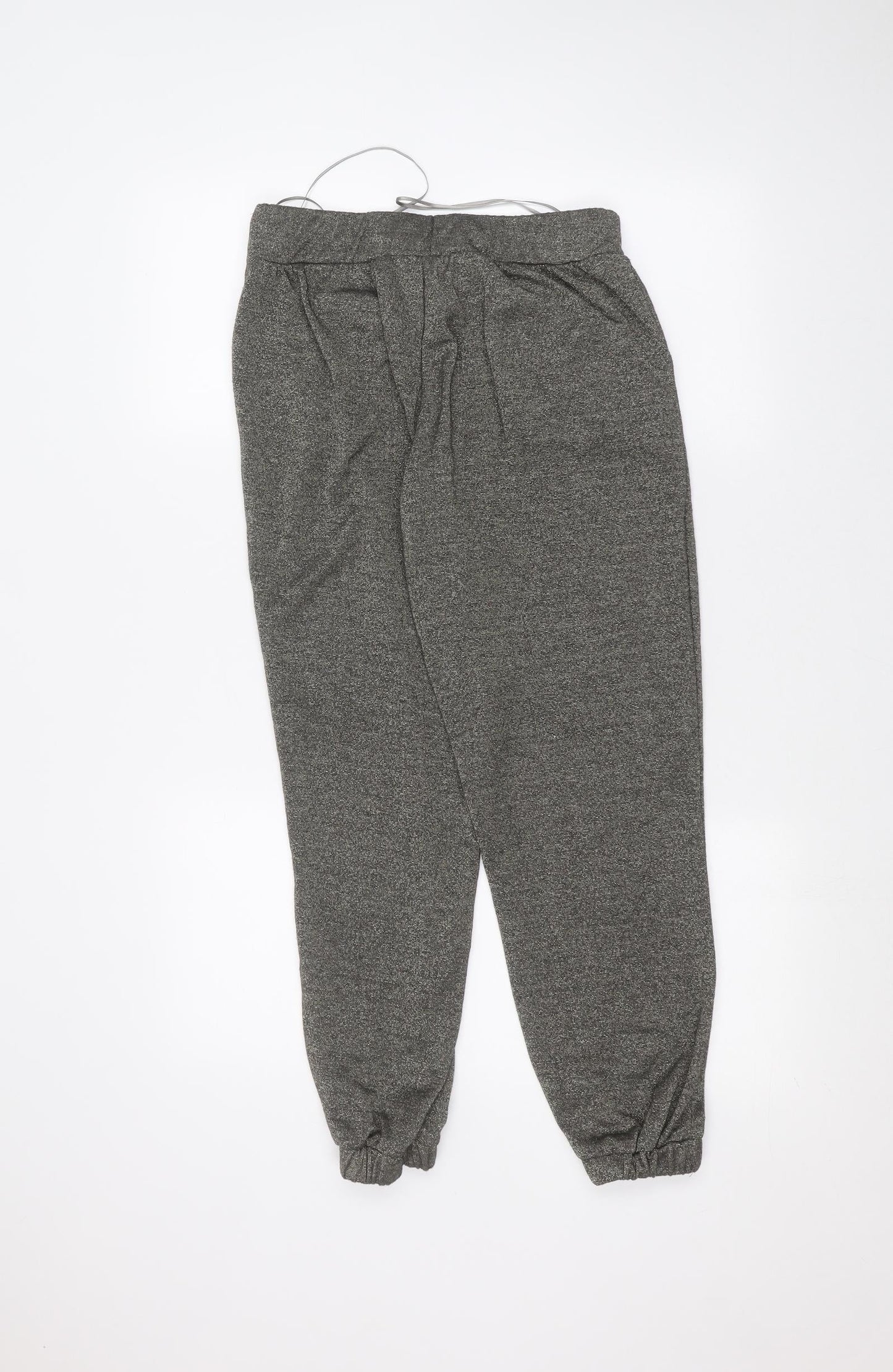 TU Womens Black   Sweatpants Trousers Size 10 L24 in