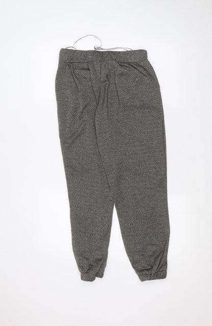 TU Womens Black   Sweatpants Trousers Size 10 L24 in