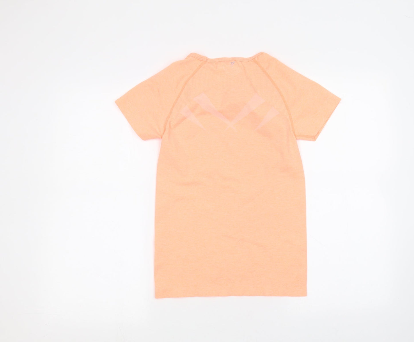 Womens UK Size 6 workout Orange Basic T-Shirt