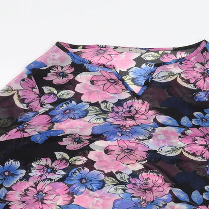 Womens UK Size 12 TU Black Basic Blouse